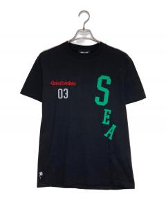 中古・古着通販】FUCT (ファクト) プリントTシャツ ブラック サイズ:S