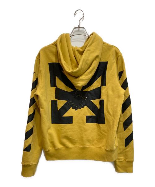 OFFWHITE（オフホワイト）OFFWHITE (オフホワイト) ジップパーカー イエロー サイズ:Ⅿの古着・服飾アイテム