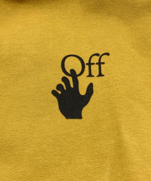 OFFWHITE（オフホワイト）OFFWHITE (オフホワイト) ジップパーカー イエロー サイズ:Ⅿの古着・服飾アイテム