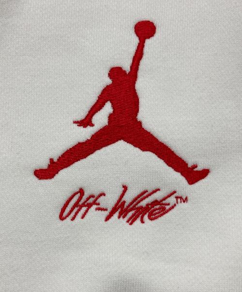 NIKE（ナイキ）NIKE (ナイキ) OFFWHITE (オフホワイト) AS J NRG ASW UC PO HOODIE JORDAN ホワイト×ベージュ サイズ:Sの古着・服飾アイテム