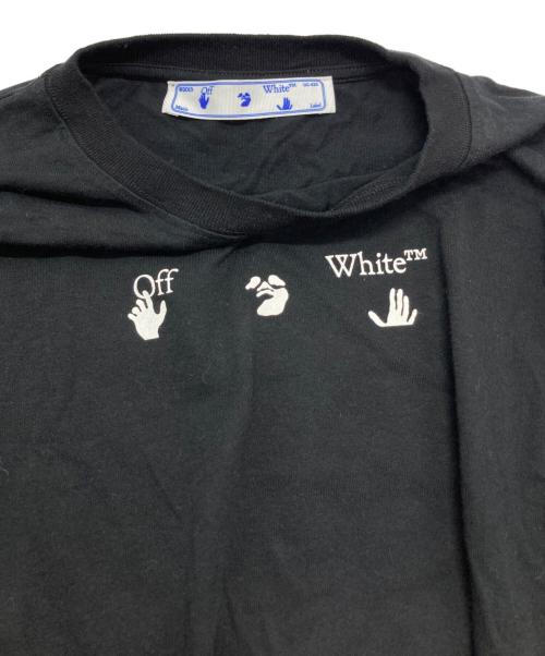 OFFWHITE（オフホワイト）OFFWHITE (オフホワイト) カットソー ブラック サイズ:Sの古着・服飾アイテム
