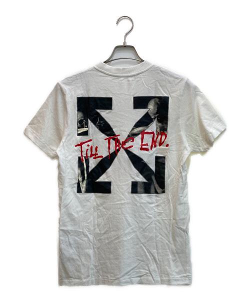 OFFWHITE（オフホワイト）OFFWHITE (オフホワイト) END (エンド) フォトTシャツ ホワイト サイズ:XSの古着・服飾アイテム