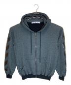OFFWHITEオフホワイト）の古着「Arrows Hooded Jacket」｜グレー