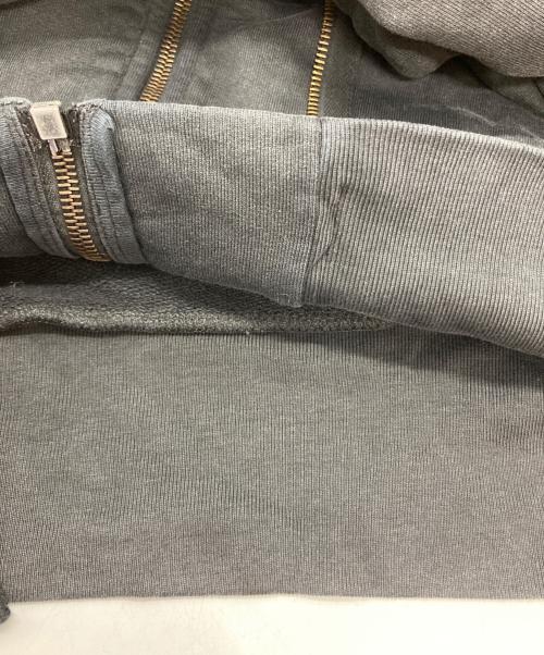 OFFWHITE（オフホワイト）OFFWHITE (オフホワイト) バックアローエンブロイダリージップパーカー ブラック サイズ:XSの古着・服飾アイテム