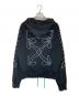 OFFWHITE (オフホワイト) バックアローエンブロイダリージップパーカー ブラック サイズ:XS：15000円