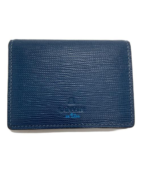 LANVIN en Bleu（ランバンオンブルー）LANVIN en Bleu (ランバンオンブルー) カードケース ブルー サイズ:-の古着・服飾アイテム