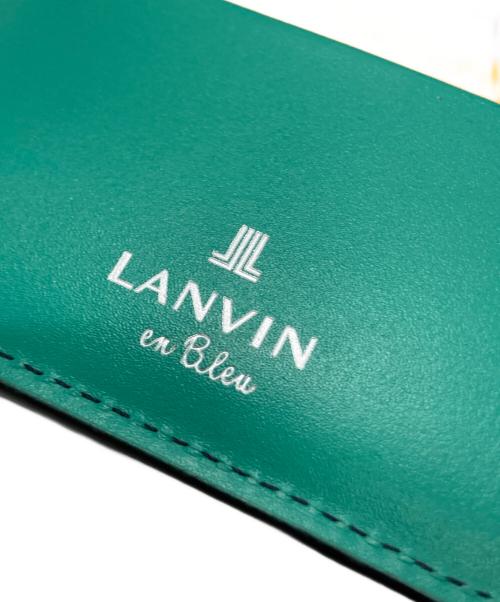 LANVIN en Bleu（ランバンオンブルー）LANVIN en Bleu (ランバンオンブルー) カードケース ブルー サイズ:-の古着・服飾アイテム