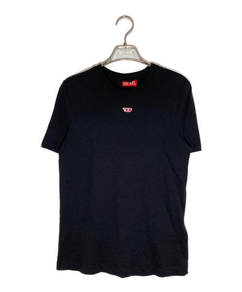 DIESEL（ディーゼル）DIESEL (ディーゼル) T REG NEW D FOIL T-SHIRT ブラック サイズ:Sの古着・服飾アイテム