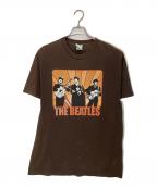 THE BEATLESビートルズ）の古着「バンドTシャツ」｜ブラウン