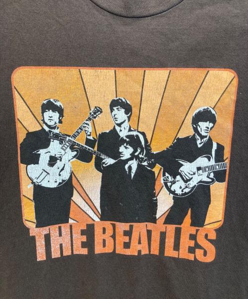 THE BEATLES（ビートルズ）THE BEATLES (ビートルズ) バンドTシャツ ブラウン サイズ:Lの古着・服飾アイテム