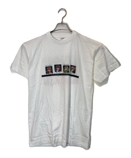 -（-）- (-) ヴィンテージTシャツ ホワイト サイズ:Lの古着・服飾アイテム