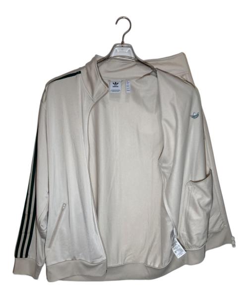 adidas（アディダス）adidas (アディダス) トラックジャケット ベージュ サイズ:XLの古着・服飾アイテム