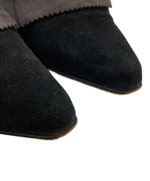 Christian Dior（クリスチャン ディオール）Christian Dior (クリスチャン ディオール) スウェードハイヒールパンプス グレー サイズ:38の古着・服飾アイテム