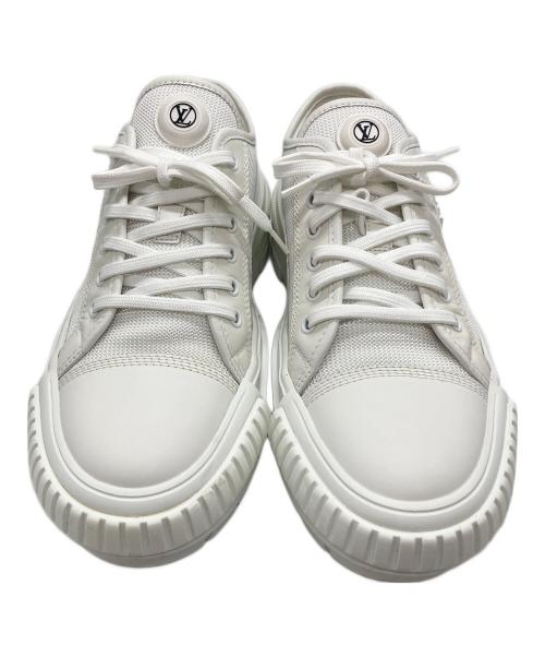 LOUIS VUITTON（ルイ ヴィトン）LOUIS VUITTON (ルイ ヴィトン) LV SQUAD SNEAKER ホワイト サイズ:SIZE 39 (約25cm)の古着・服飾アイテム