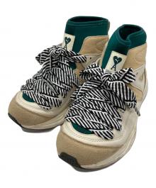 PUMA×AMI PARIS（プーマ×アミ パリス）の古着「TRC Blaze Mid High "Marshmallow/Light Sand"」｜グリーン×ベージュ