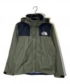 THE NORTH FACEザ ノース フェイス）の古着「Mountain Raintex Jacket」｜オリーブ×ブラック