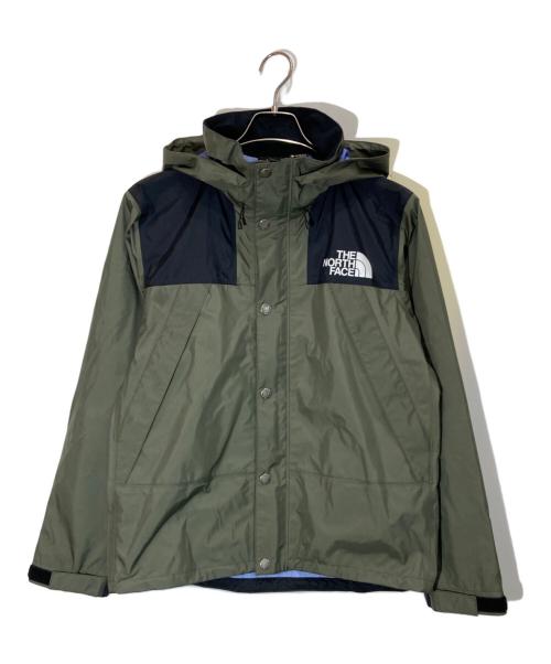 THE NORTH FACE（ザ ノース フェイス）THE NORTH FACE (ザ ノース フェイス) Mountain Raintex Jacket オリーブ×ブラック サイズ:Sの古着・服飾アイテム