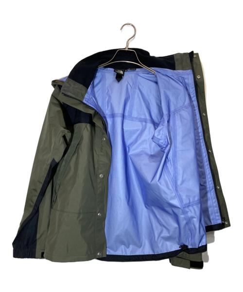 THE NORTH FACE（ザ ノース フェイス）THE NORTH FACE (ザ ノース フェイス) Mountain Raintex Jacket オリーブ×ブラック サイズ:Sの古着・服飾アイテム