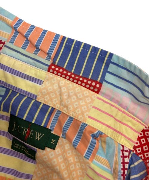 J.CREW（ジェイクルー）J.CREW (ジェイクルー) パッチワークシャツ マルチカラー サイズ:Ⅿの古着・服飾アイテム