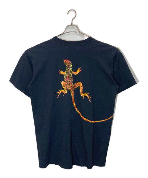 marlboro（マルボロ）Marlboro (マルボロ) UNLIMITED LIZARD TEE ブラック サイズ:XLの古着・服飾アイテム