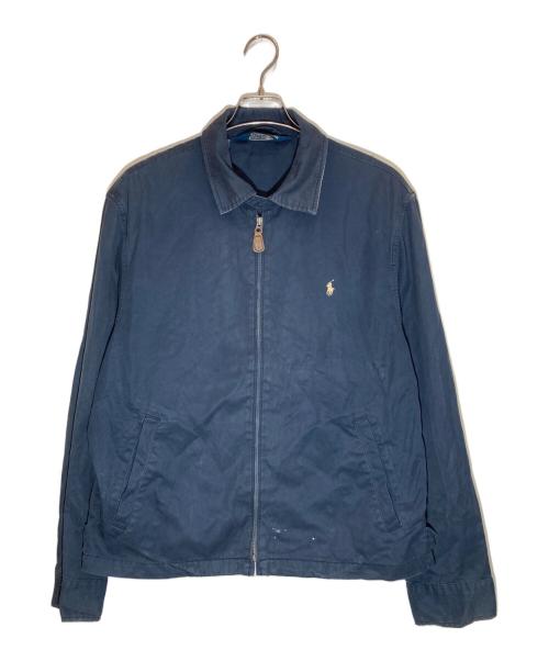 POLO RALPH LAUREN（ポロ・ラルフローレン）POLO RALPH LAUREN (ポロ・ラルフローレン) スイングトップ ネイビー サイズ:Lの古着・服飾アイテム