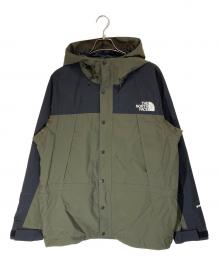 THE NORTH FACE（ザ ノース フェイス）の古着「MOUNTAIN LIGHT JACKET」｜ブラック×カーキ