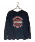 HARLEY-DAVIDSON (ハーレーダビッドソン) スカルプリントロングスリーブカットソー ブラック サイズ:SIZE 2XL：35000円