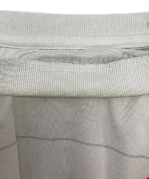 adidas（アディダス）adidas (アディダス) ゲームシャツ レッド×ホワイト サイズ:Ⅿの古着・服飾アイテム