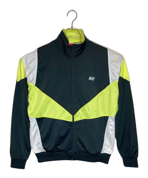 NIKE（ナイキ）NIKE (ナイキ) トラックジャケット ブラック×イエロー サイズ:Ⅿの古着・服飾アイテム