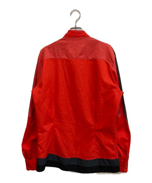 adidas（アディダス）adidas (アディダス) フットボールジャケット レッド サイズ:SIZE Mの古着・服飾アイテム