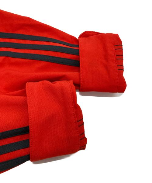 adidas（アディダス）adidas (アディダス) フットボールジャケット レッド サイズ:SIZE Mの古着・服飾アイテム