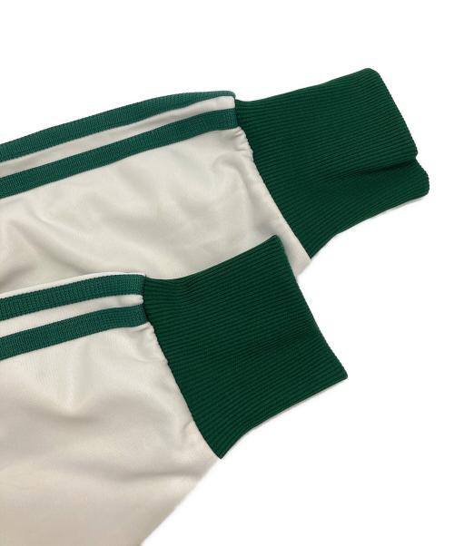 adidas（アディダス）adidas (アディダス) トラックジャケット ホワイト×グリーン サイズ:Ⅿの古着・服飾アイテム