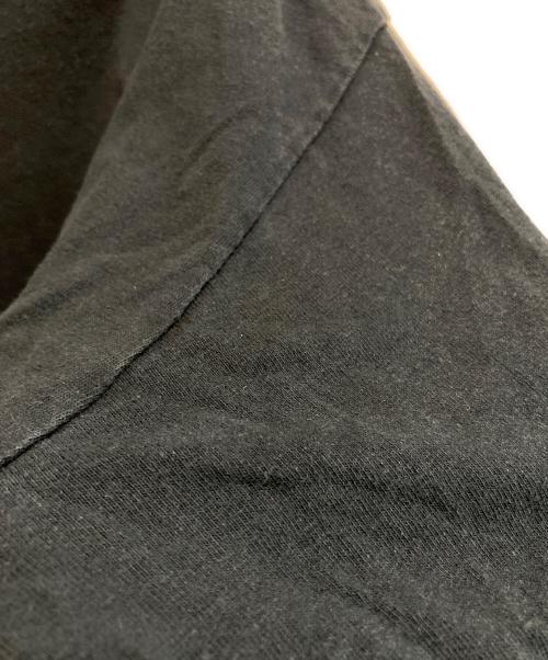 anvil（アンヴィル）anvil (アンヴィル) ロングスリーブカットソー ブラック×グレー サイズ:SIZE 2Xの古着・服飾アイテム