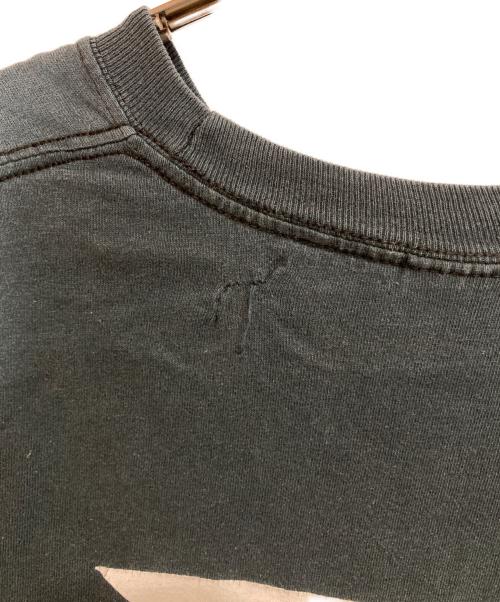 anvil（アンヴィル）anvil (アンヴィル) ロングスリーブカットソー ブラック×グレー サイズ:SIZE 2Xの古着・服飾アイテム