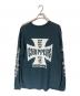 anvil (アンヴィル) ロングスリーブカットソー ブラック×グレー サイズ:SIZE 2X：24000円