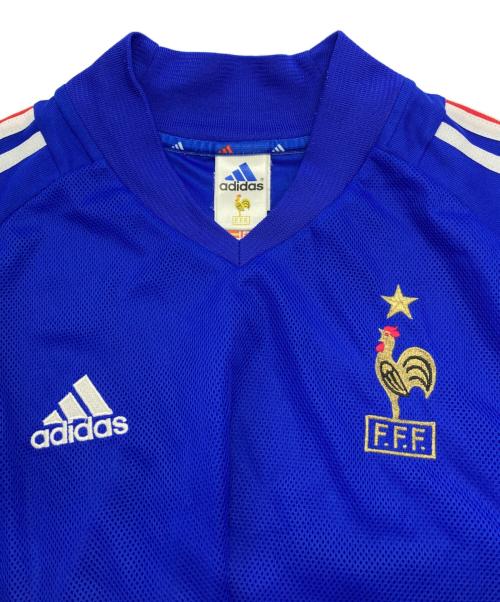 adidas（アディダス）adidas (アディダス) ゲームシャツ ブルー サイズ:-の古着・服飾アイテム