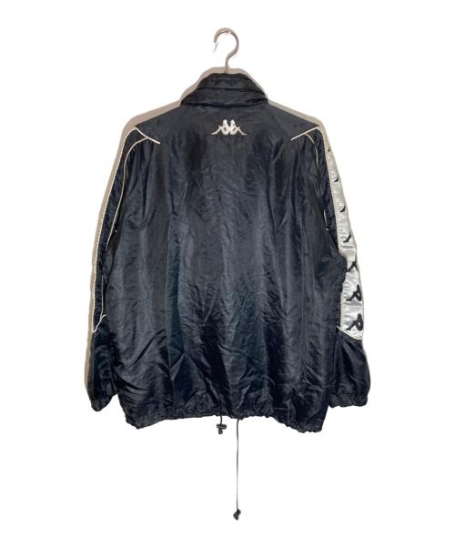 KAPPA（カッパ）Kappa (カッパ) オールドフットボールジャケット ブラック サイズ:Ⅿの古着・服飾アイテム