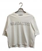 THIRD MAGAZINEサードマガジン）の古着「プリントTシャツ」｜ホワイト
