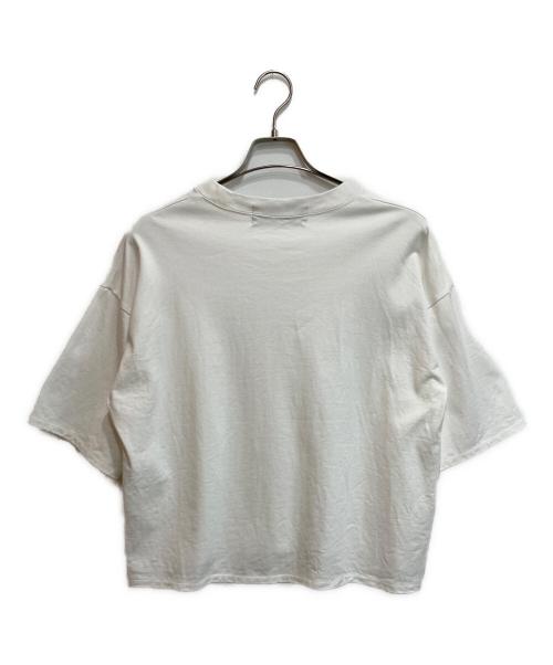 THIRD MAGAZINE（サードマガジン）THIRD MAGAZINE (サードマガジン) プリントTシャツ ホワイト サイズ:9の古着・服飾アイテム