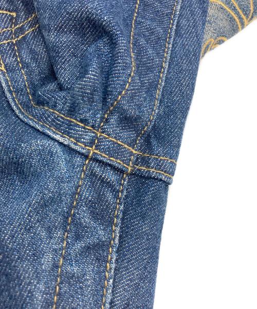 Jaded London（ジェイデッドロンドン）JADED LONDON (ジェイデッドロンドン) ダメージフレアデニムパンツ ブルー サイズ:32の古着・服飾アイテム