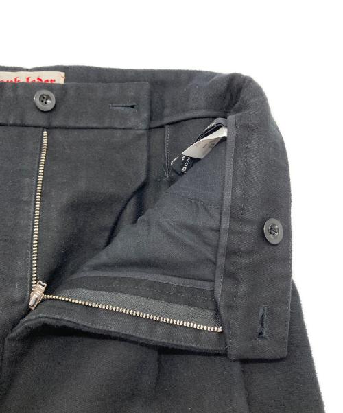 FRANK LEDER（フランクリーダー）FRANK LEDER (フランクリーダー) ジャーマンレザー ツータック パンツ ネイビー サイズ:Sの古着・服飾アイテム
