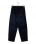 FRANK LEDER (フランクリーダー) ジャーマンレザー ツータック パンツ ネイビー サイズ:S：25000円