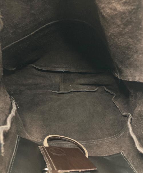 VANSON（バンソン）VANSON (バンソン) レザートートバッグ ブラウン サイズ:-の古着・服飾アイテム