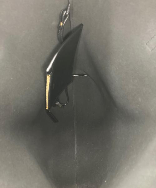 Saint Laurent Paris（サンローランパリ）Saint Laurent Paris (サンローランパリ) ショッピング レザートートバッグ ブラック サイズ:-の古着・服飾アイテム