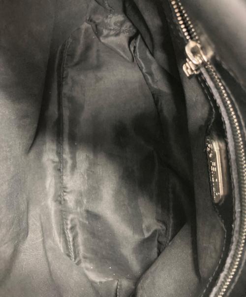 FENDI（フェンディ）FENDI (フェンディ) ロゴミニトートバッグ ブラック サイズ:-の古着・服飾アイテム