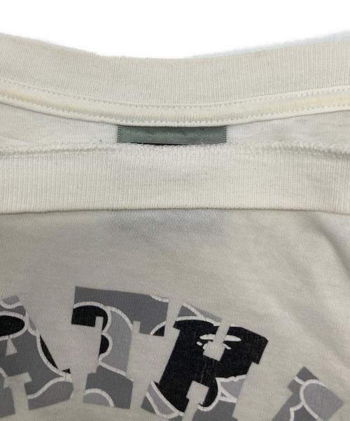 A BATHING APE（アベイシングエイプ）A BATHING APE (アベイシングエイプ) プリントTシャツ ホワイト サイズ:Ⅿの古着・服飾アイテム
