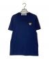 PLAY COMME des GARCONS（プレイコムデギャルソン）の古着「T-Shirt With Gold Emblem」｜ネイビー