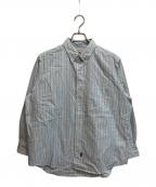 L.L.Beanエルエルビーン）の古着「ストライプBDシャツ」｜ブルー