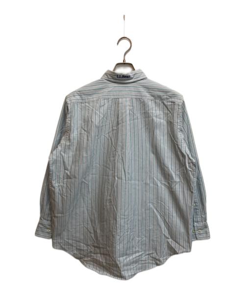 L.L.Bean（エルエルビーン）L.L.Bean (エルエルビーン) ストライプBDシャツ ブルー サイズ:Ⅿの古着・服飾アイテム