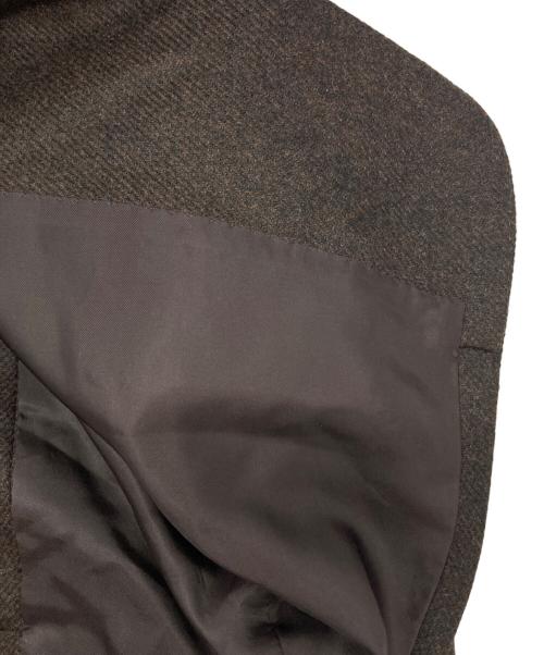 allegri（アレグリ）allegri (アレグリ) ウールカシミヤテーラードジャケット ブラウン サイズ:SIZE 48Rの古着・服飾アイテム